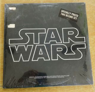 Star Wars Rare Soundtrack Double Vinyl Lp Record 1977 John Williams