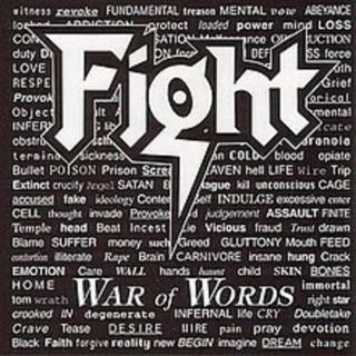 Fight War Of Words Rsd Record Store Day Black Friday 2019 12 " Vinyl Lp