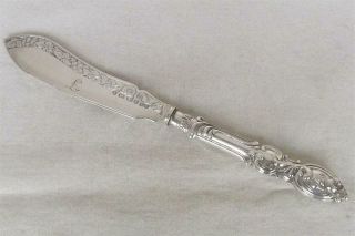 A Stunning Sterling Silver Victorian Butter Spreader By George Unite Dates 1867.