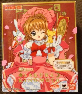 Bandai S.  H.  Figuarts Card Captor Sakura Kero - Chan Kinomoto Sakura Action Figure