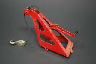 Vtg Crane Boom & Hook Replacement Part For Tonka Jeep Tow Truck 9” 52030