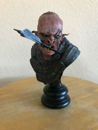 Sideshow Weta Lord Of The Rings Wounded Orc Bust Return Of The King 119/1500