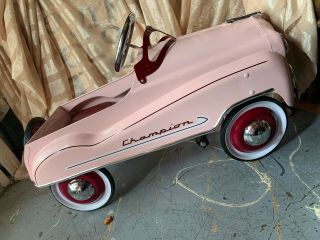 Murray Champion Vintage Pink Pedal Car