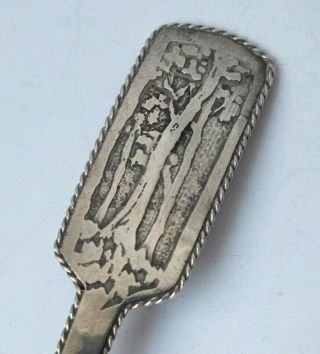 Arts & Crafts Solid Sterling Silver Spoon C.  1960/ L 15 Cm