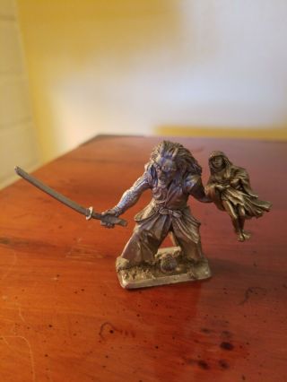 Rawcliffe Ral Partha Pewter Miniature Dungeons Dragons Wyvern Figure Fantasy Oop