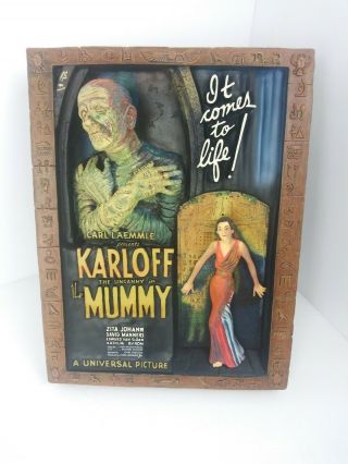 Code 3 Legendary Casts The Mummy 1932 One Sheet Style A Halloween