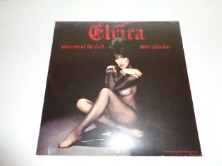 Elvira Mistress Of The Dark 1998 Calendar Horror Pinup