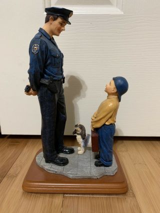 Bluehats Of Bravery I Want To Be Like You Police Officer Figurine 1/2103