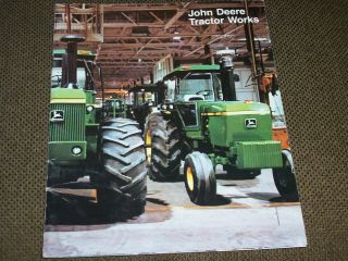 1980 John Deere Tractor Advertising Booklet Brochure 4640 4840