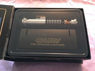 Master Replicas Luke Skywalker Star Wars LIGHTSABER.  45 scale sw - 300 ROTJ EPVI A 2