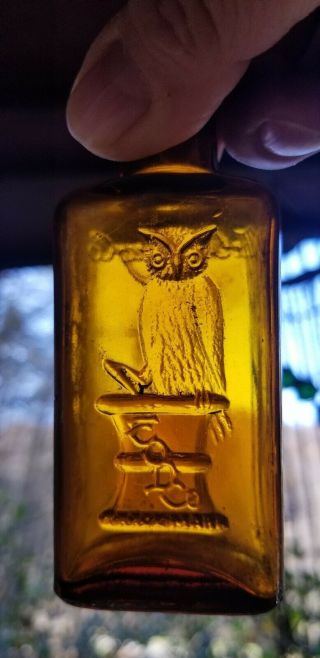 Honey Amber Owl Drug Company Medicine