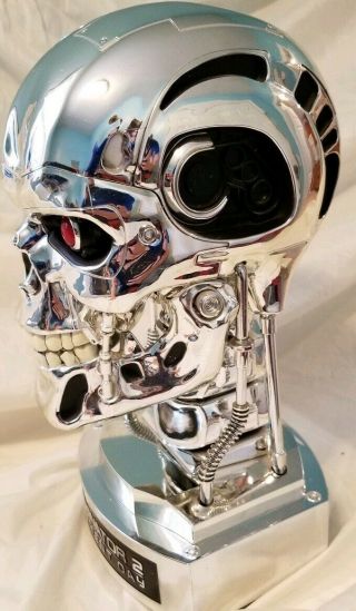 TERMINATOR 2 T - 800 Endoskeleton Bust 2009 BLURAY Release Limited Edition 3