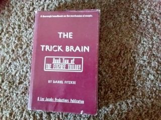 The Trick Brain By Dariel Fitzkee Magic Trick Book Magic Theory