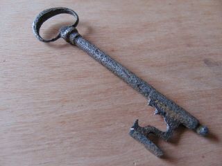 Scarce 18th Century Metal Key 5.  5 Inches Length