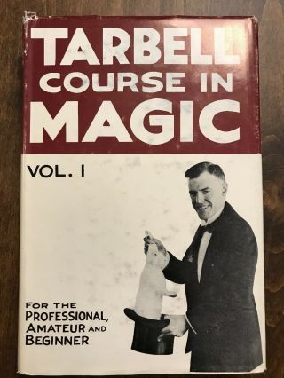 Vintage Classic Magic Trick Book Tarbell Course In Magic Volume 1 Coins Cards