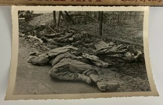 WWII US Photo KIA Dead German Soldiers Army Heer Paratroopers 2