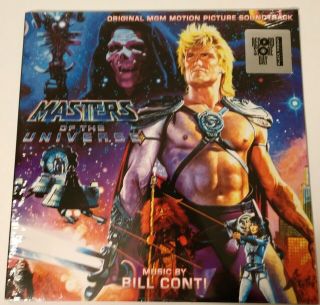 2019 Bill Conti " Masters Of The Universe " Ost Rsd Black Friday 12 " Vinyl 2xlp