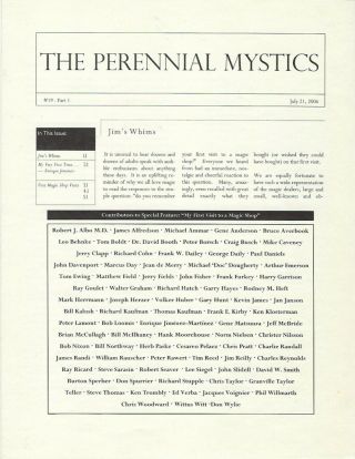 The Perennial Mystics - James Hagy - My First Visit to a Magic Shop - 5 parts - 2006 - Af 2