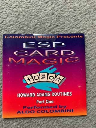 Esp Card Magic (howard Adams Routines Part 1) By Aldo Colombini
