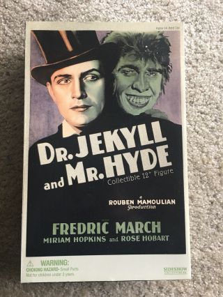 Dr.  Jekyll And Mr.  Hyde 12” Figure Sideshow Collectibles