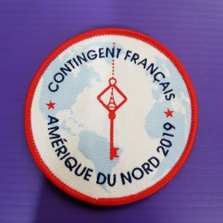 24th World Scout Jamboree 2019 France Contingent Official Patch / Wsj Badge