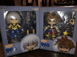 Nendoroid Kingdom Hearts Sora And Riku Pvc Figure Good Smile (100 Authentic) Us