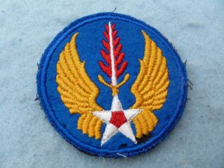 Wwii Us Army Air Force In Europe Patch Theater Made British Aaf Ww2