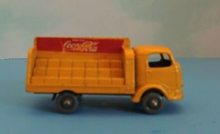 Lesney Matchbox No.  37 Karrier Bantam 2 Ton Coca - Cola Delivery Truck England