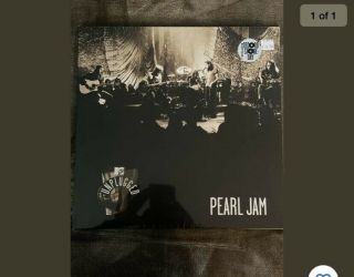 Pearl Jam Mtv Unplugged (3/16/1992) Rsd Black Friday 2019 Release In Hand