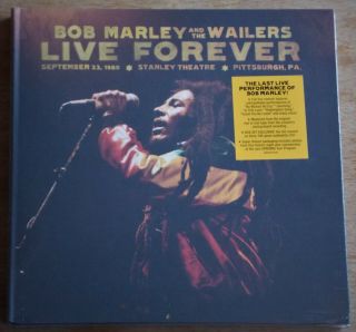 Bob Marley & The Wailers Live Forever 3lp,  2cd Rare Deluxe Box Set