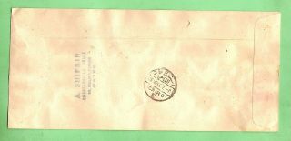 D130.  1946 EGYPTIAN FIRST DAY COVER - MEETING KINGS & CHIEFS OF STATE 3