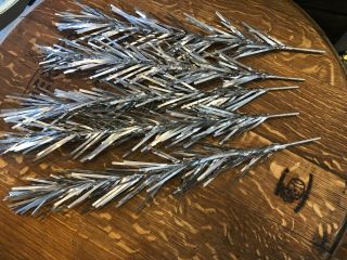 Vintage Aluminum Christmas Tree Branches Only (30) Branches 15 " Long Replacement