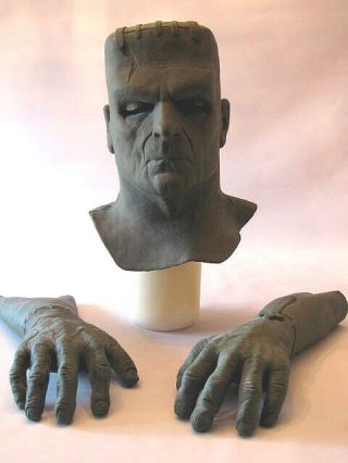 Frankenstein Boris Karloff Life Size Prop Bust - Michael Burnett 1990