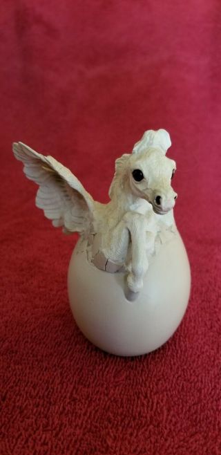Windstone Editions Pegasus Baby Hatching Egg 1991