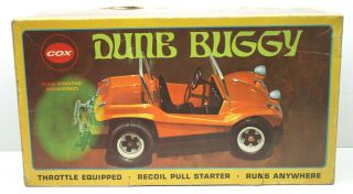 Vintage Cox 049 Dune Buggy Gas Powered Purple Meyers Manx 3700,  Box