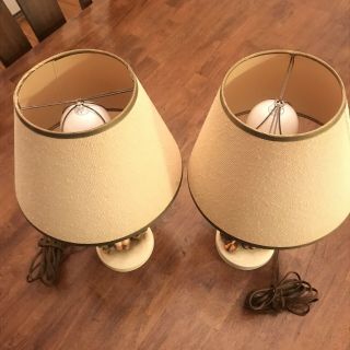 Set Of 2 Hummel Goebel Lamps “Just Resting” - 3