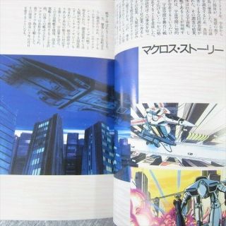 MACROSS Dimension Fortress Daizukan Art Material Anime Book BN19 2