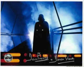 Star Wars Official Pix Dave Prowse Darth Vader Signed 8 X 10 Photo