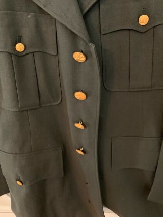 WW2 U.  S.  Army DRESS UNIFORM JACKET PANTS AND HAT 4th ARMORED DIV.  39s 2