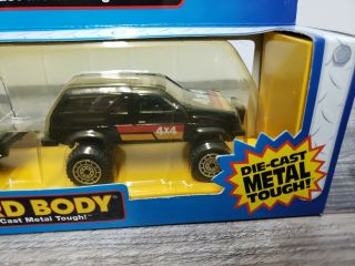 Tootsietoy Hard Body Toughs Die - Cast Metal 4x4 Truck Trailer U - HAUL 3