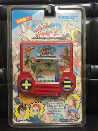 Street Fighter 2 Tiger Electronics : Handheld Lcd Game - Very Rare