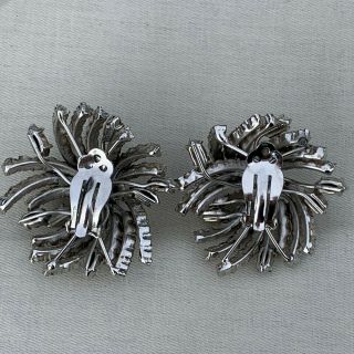 Christian Dior by Mitchel Maer 1950s vintage couture fashion jewellery earrings 3