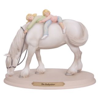 Horse Whispers The Babysitter Figurine - No Longer Crafted