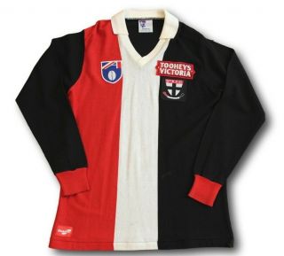 Vintage Retro 1998 St Kilda Saints Long Sleeve Football Jumper Guernsey Size Xl