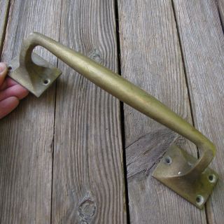 Vintage Reclaimed Solid Brass Door Pull Handle 10 "