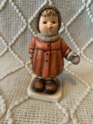 Goebel Hummel Figurine 476 Tmk - 6 “winter Song”