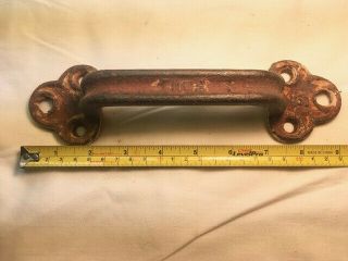 9 " Large Rustic Handles For Barn Door Or Gate Pull Antique