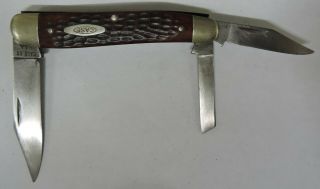 Vtg 1965 - 1969 Case Xx Usa 6380 Whittler Pocket Knife - 3 7/8 " Closed - 2