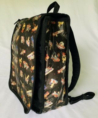 Vtg Mighty Atom Astro Boy Backpack/purse - Black Lenticular 3d Tezuka/shin & Co