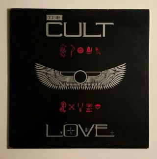 Vtg 1985 The Cult Album Love Record Lp 1 3365 1st Press Vinyl Is